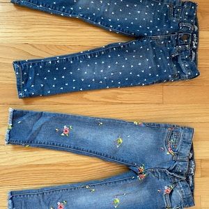 TWO pairs 4T jeans